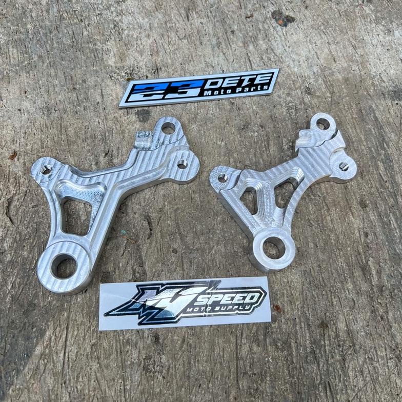 PRODUK- BREKET KALIPER BELAKANG RCB S55 / S45 CNC PNP DISC 190 & 220 SUPRA DD SATRIA NINJA DLL .
