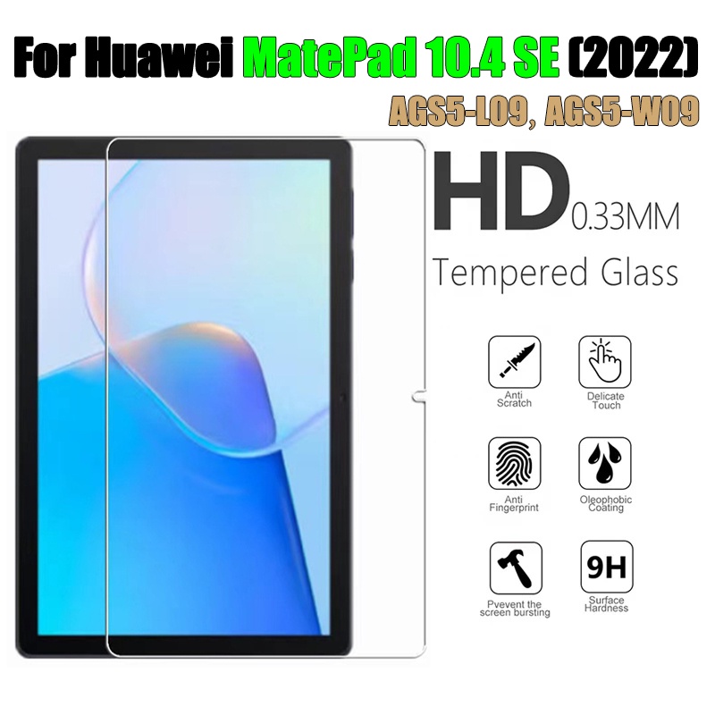 Untuk Huawei MatePad 10.4 SE (2022) AGS5-L09 AGS5-W09 Mate Pad SE 10.4-inch Kualitas Tinggi Tablet Tempered Glass 9H HD Explosion Proof Screen Protection Film