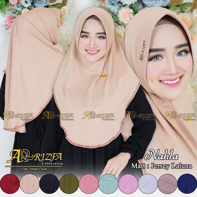 Ar-Rizfa Nahla Laluna Hijab Instan