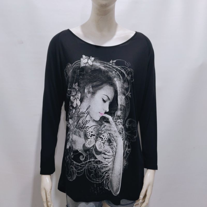 News Arrival Kaos Wanita  terbaru dari BODY TALK  IP420RJK