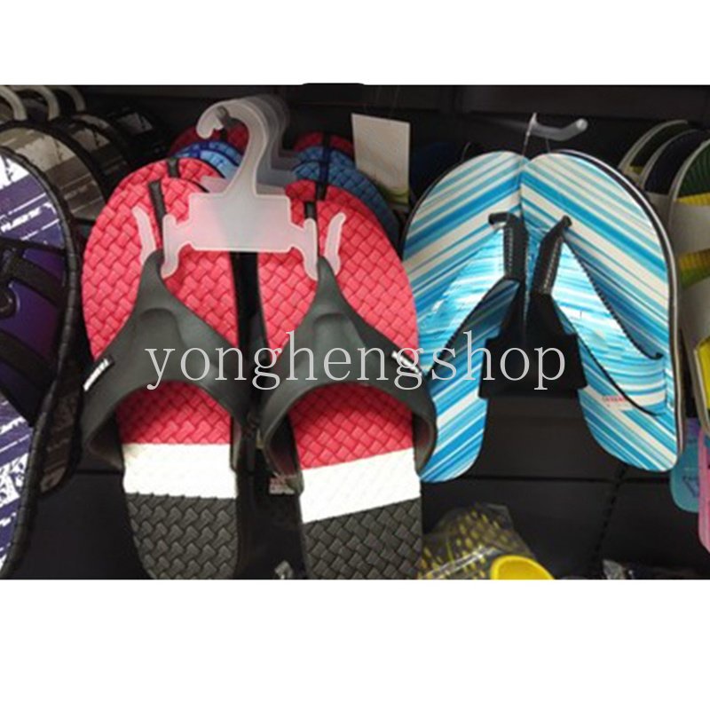 10pcs /set Flip Flop Tahan Lama Gantungan Sandal Sendal Shoe Hook Portable Praktis Display Sepatu Pengering Rak Sepatu