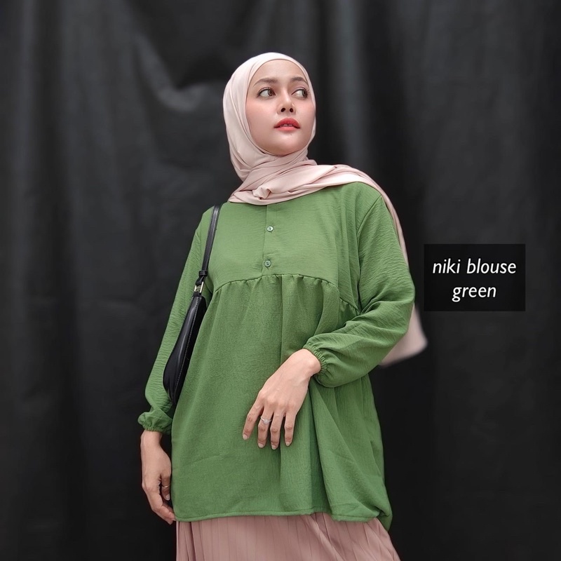 NIKI BLOUSE // ATASAN BLOUSE WANITA