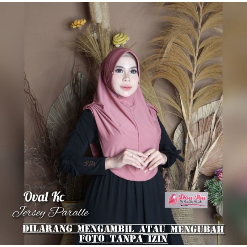 JILBAB INSTAN ""OVAL KANCING"" ORI DOA IBU BY BUNYAMIN
