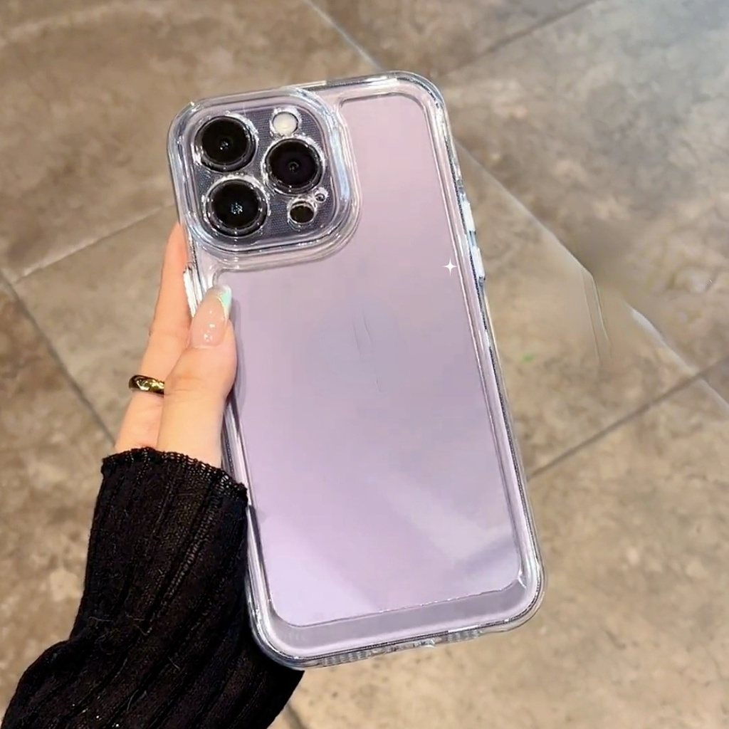 Soft Case Silikon Transparan Untuk IPhone 11 13 14 12 11 Pro Max X XR XS Max 8 7 Plus