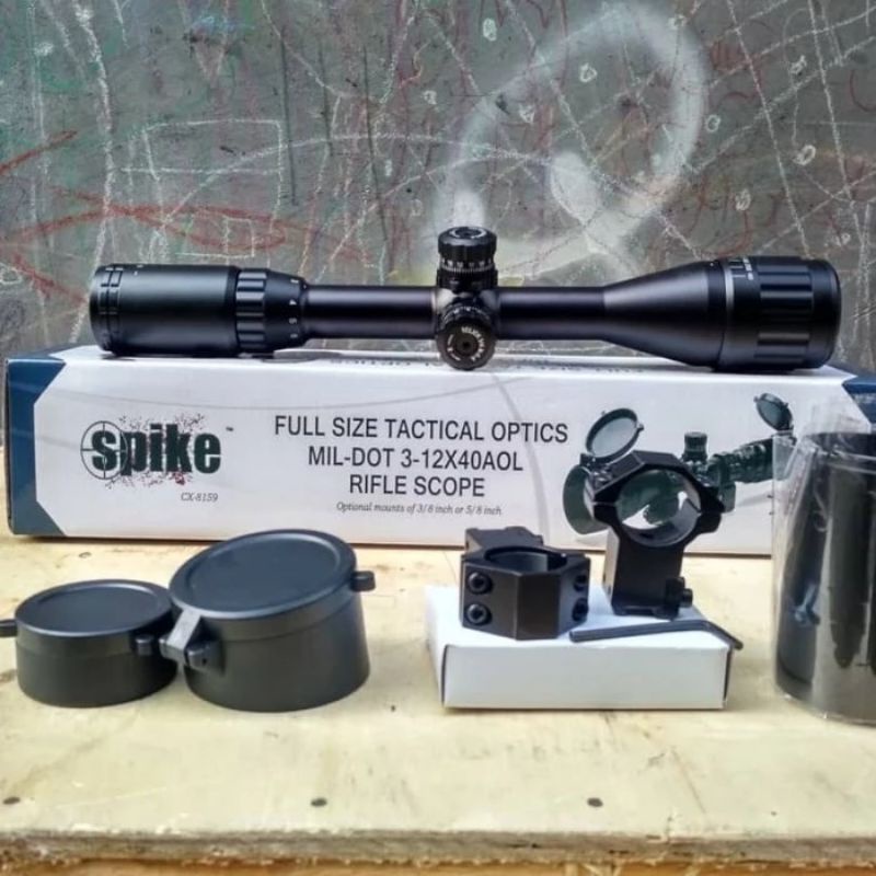 Telescope spike 3-12x40