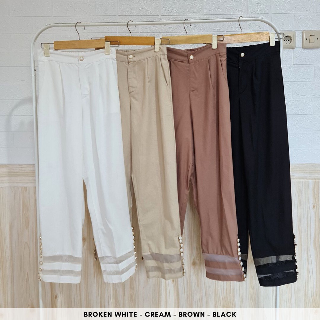 4647 capri pearl linen pants