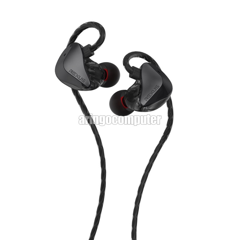 Headset Rexus EARPHONE EZ4 BLACK HANDSFREE