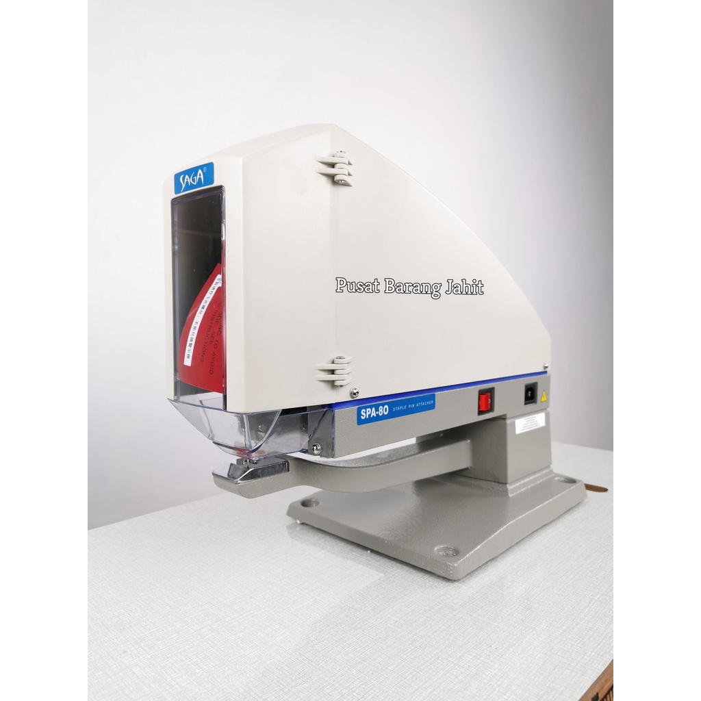SAGA SPA-80 Stapler Pin Attacher Machine / SPA80 / Mesin Pasang Label Baju / Pasang Hang Tag / Pasang Hanging Tag