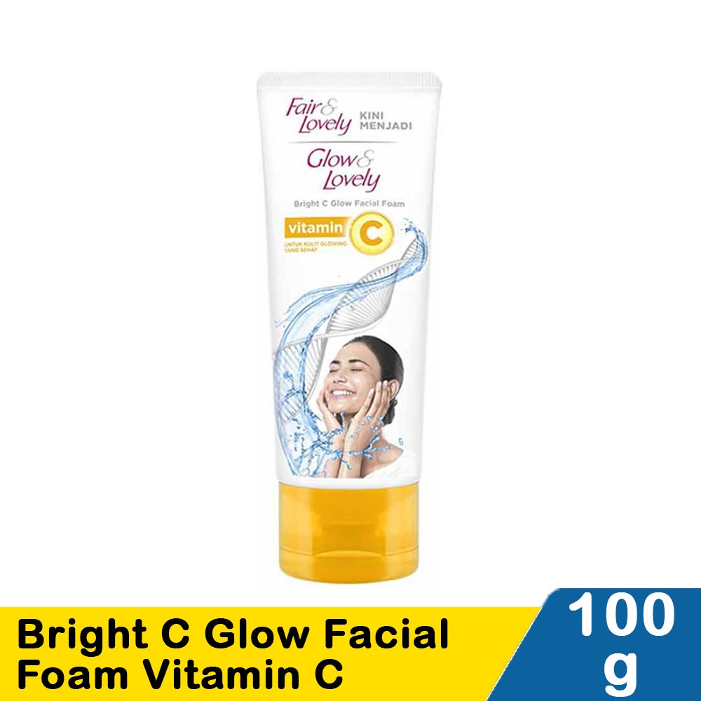 Jual FAIR & GLOW LOVELY FACIAL WASH GLOW LOVELY FOAM SABUN CUCI MUKA