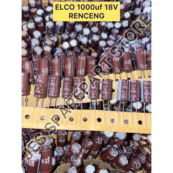 ELCO 1000uf 18V RENCENG