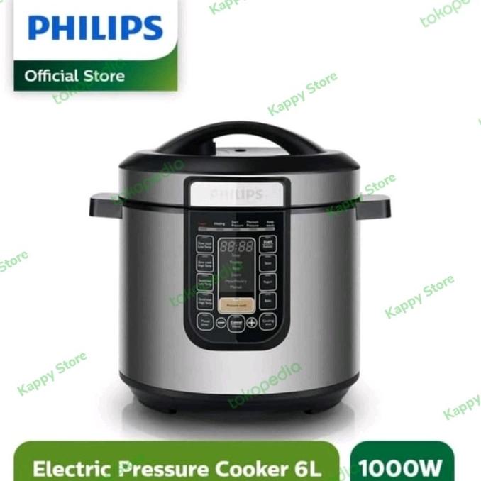 PHILIPS All In One Electric Pressure Cooker HD2137/30 HD 2137 silahkan di pesan