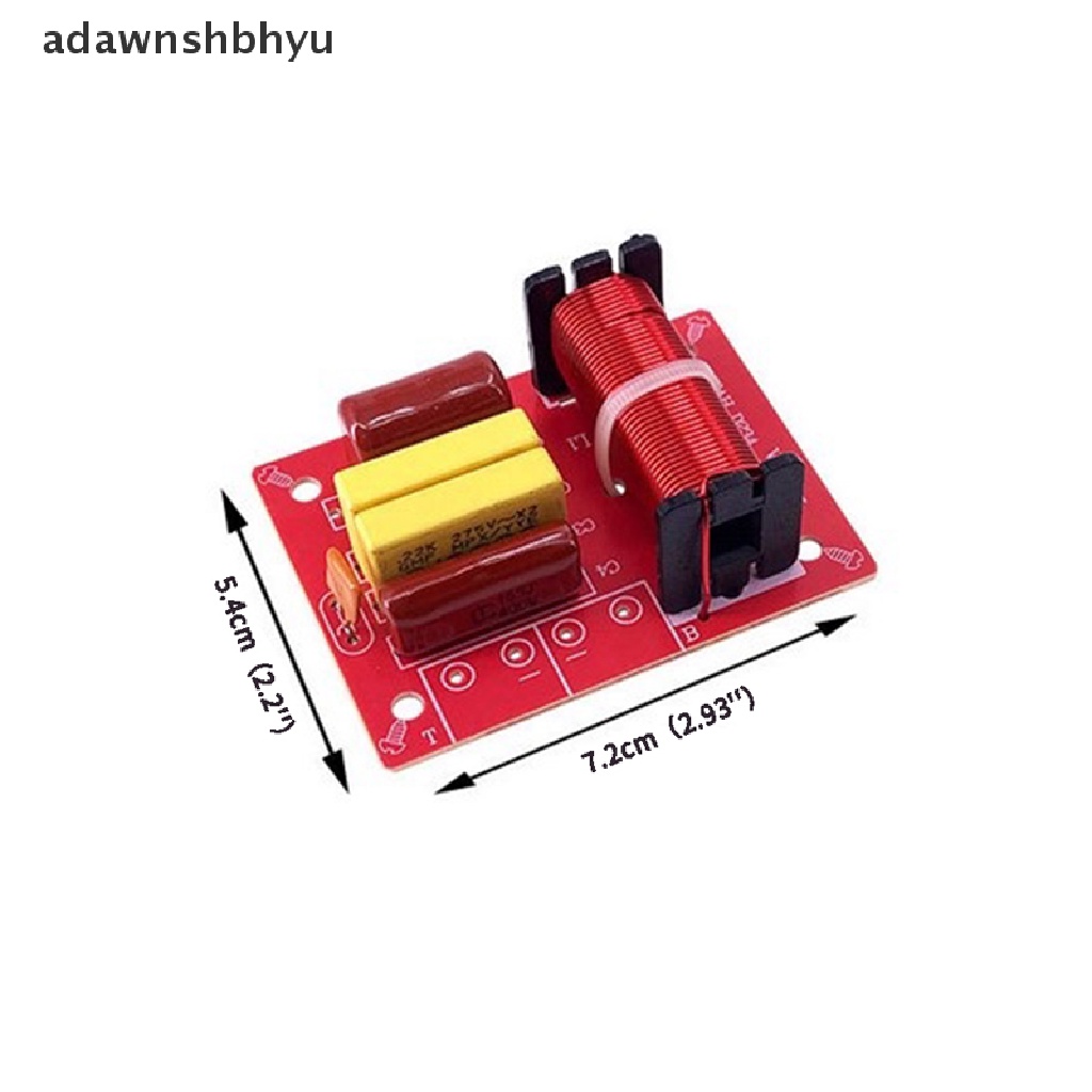 Adawnshbhyu WEAH-234 80W Pembagi Frekuensi Speaker Treble Audio Bass Crossover Filter ID