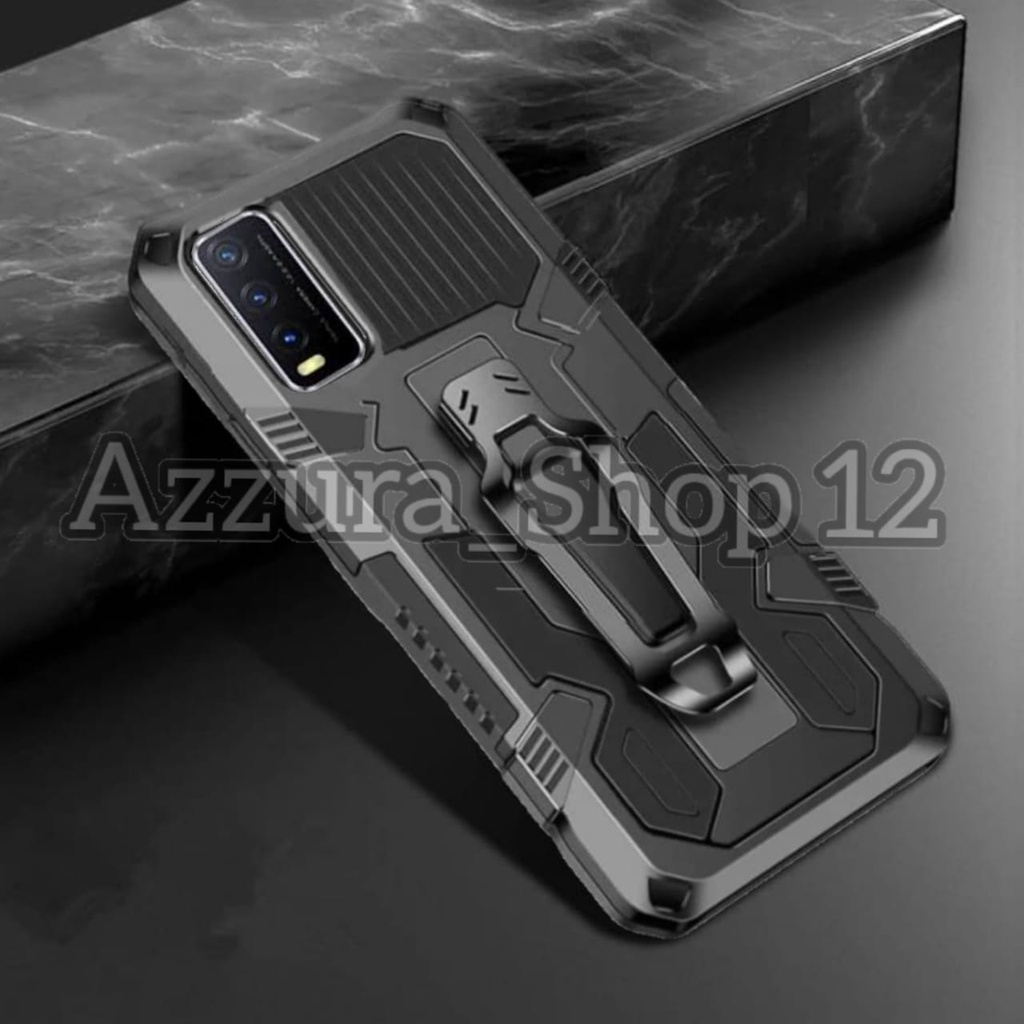 Jual Case Belt Clip Untuk Vivo Y Y S Y S Soft Case Armor Kick Stand Clip Hard Case I Crystal