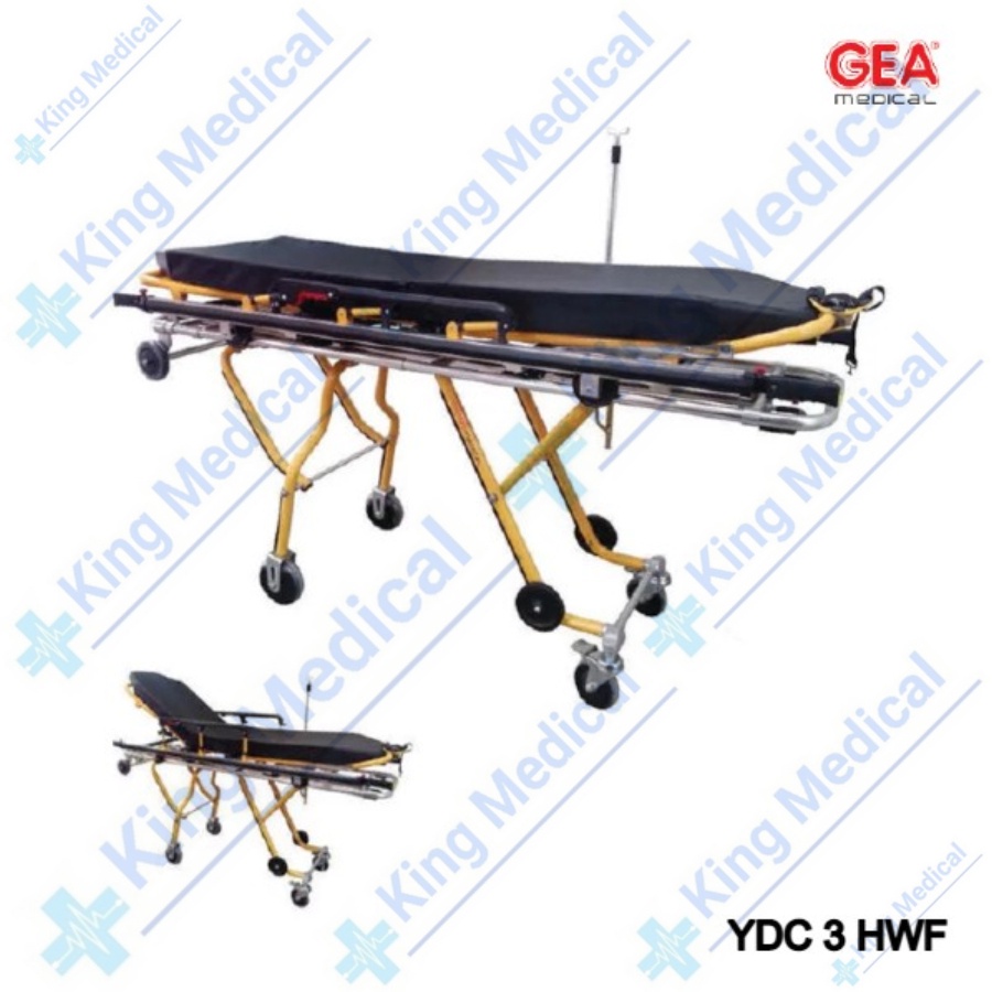 Stretcher For Ambulance GEA YDC 3 HWF Brankar Ambulan
