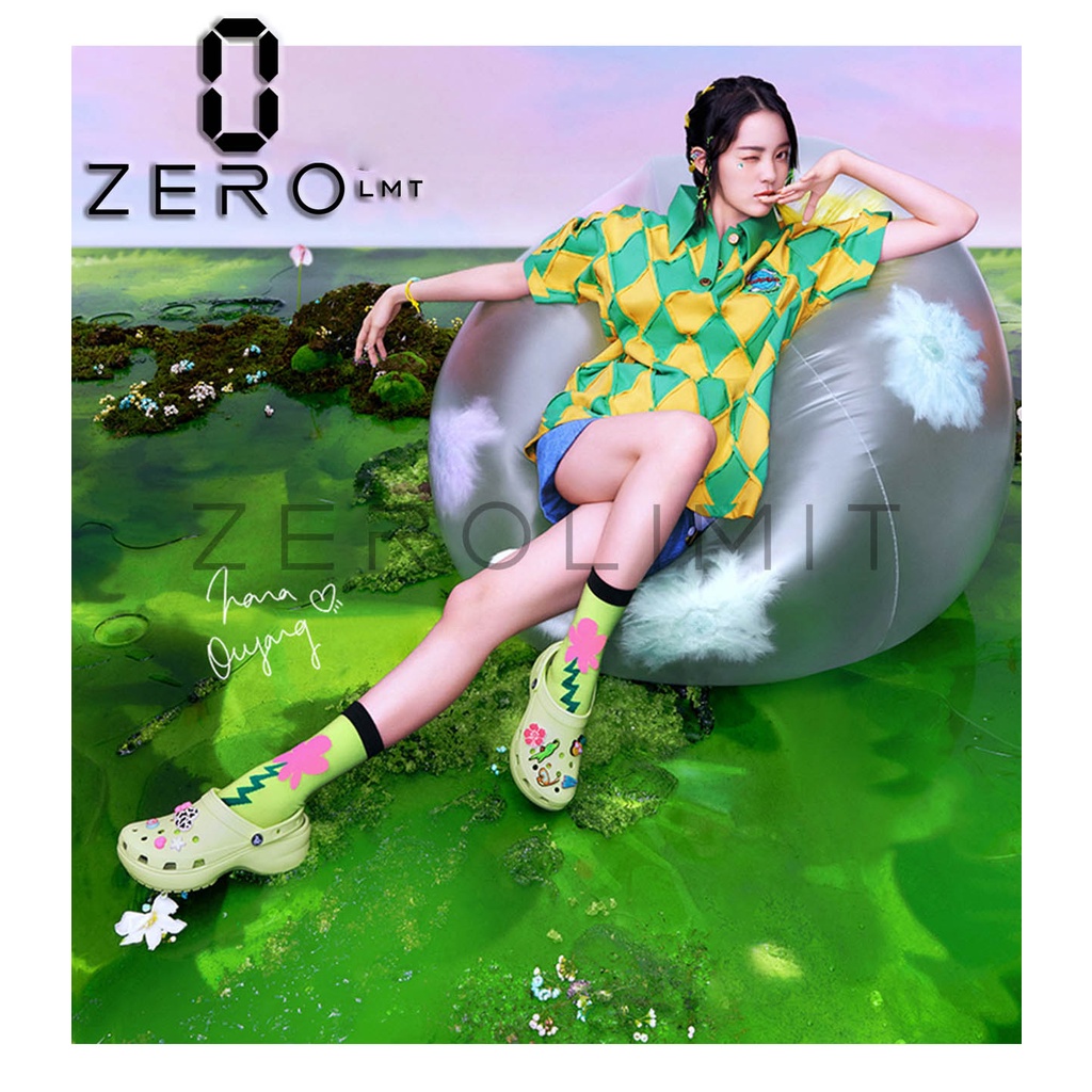 Zerolimit - Fuji - Sandal Fuji Wanita Terbaru Sendal Baim Cewek Karakter Lucu Kekinian Sandal Slip On Rumah Wanita Casual Nyaman