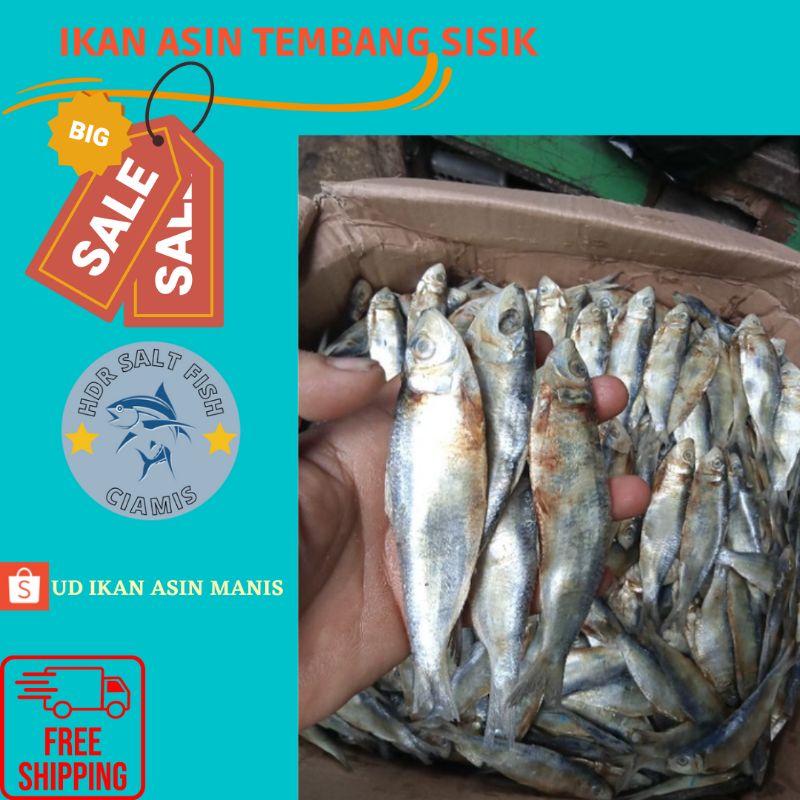 

ikan asin TEMBANG sisik kering: 250g/500g/1kg best seler