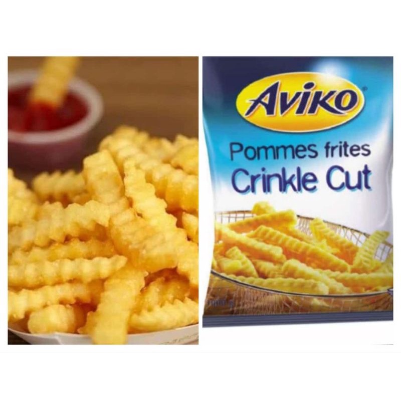 

kentang aviko crinkle cut