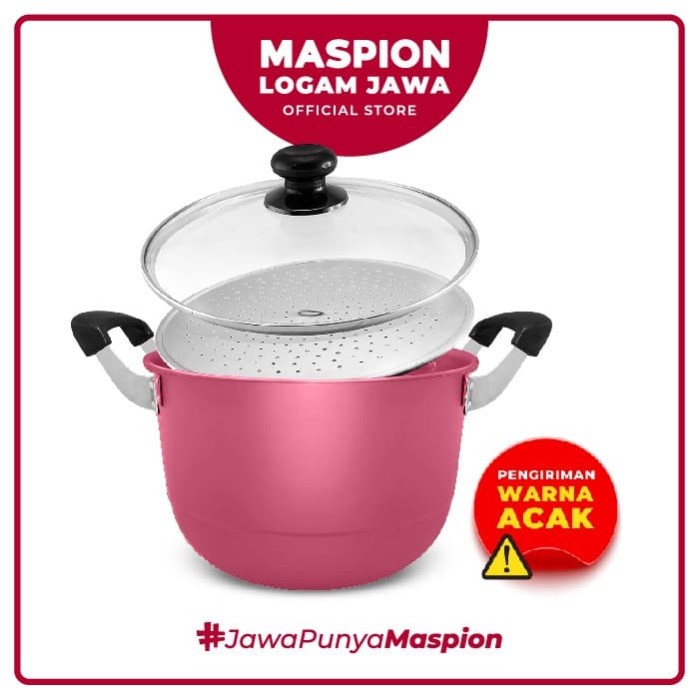 MASPION DANDANG ALCOR 26 CM TUTUP KACA - KUKUSAN ALUMINIUM