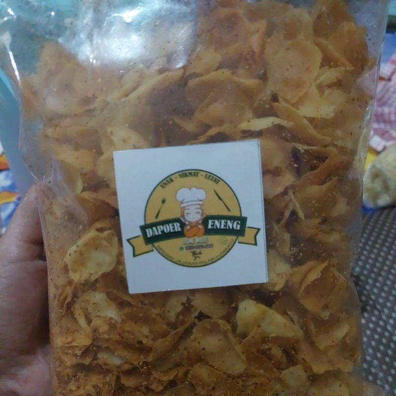 

kripik kerang kentang