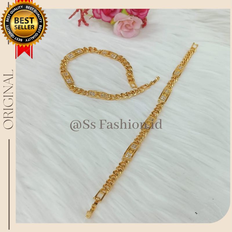 Gelang Tangan Plat Wanita Xuping Terbaru 003
