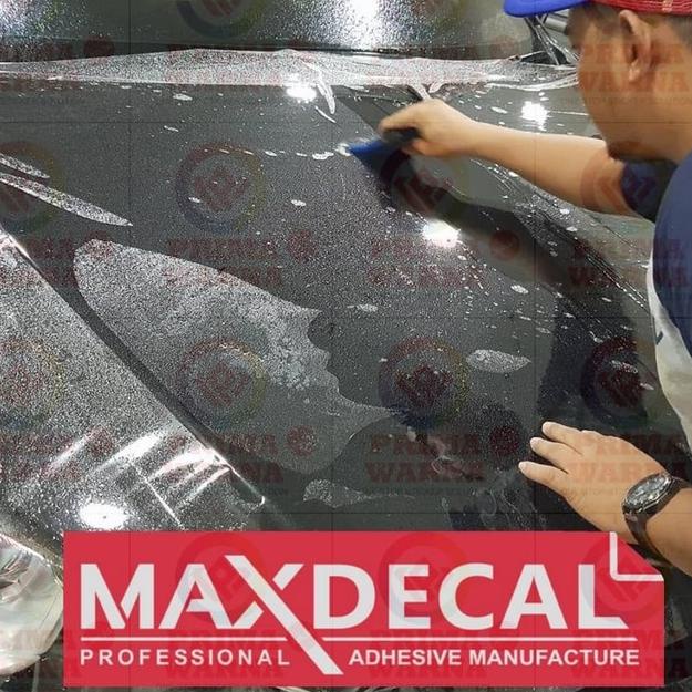 

Hot! MAXDECAL VPF100 VINYL PROTECTION FILM LAMINASI SUPER GLOSSY & SUPER DOFF 100 MICRON .... ....