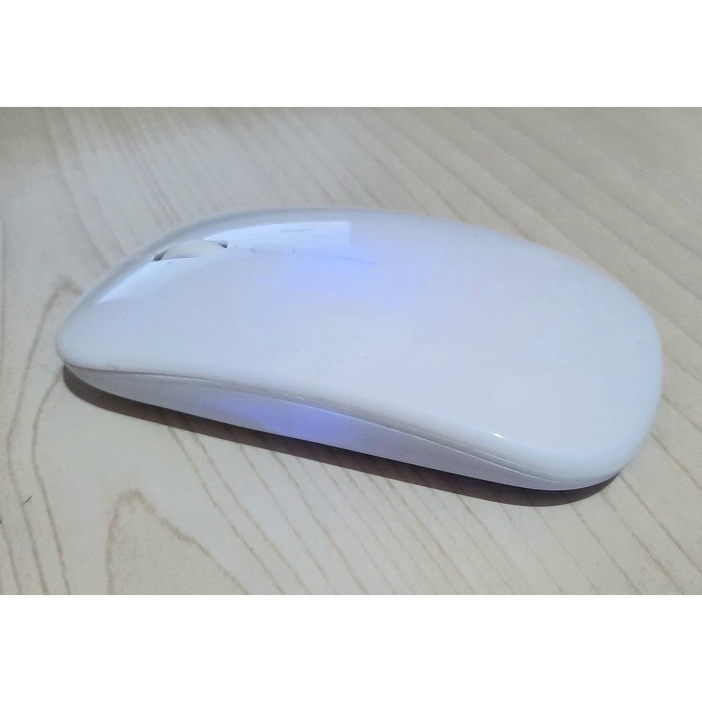 Mouse Wireless Bluetooth Ultra Tipis Rechargeable untuk Windows - 2.4G LED / MOUSE KABEL M20