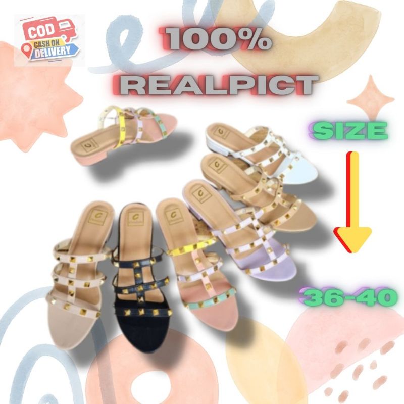 Sandal Sendal Pesta High Hils Heels Hak Tahu Wanita 3cm Terbaru Kekinian RH 01