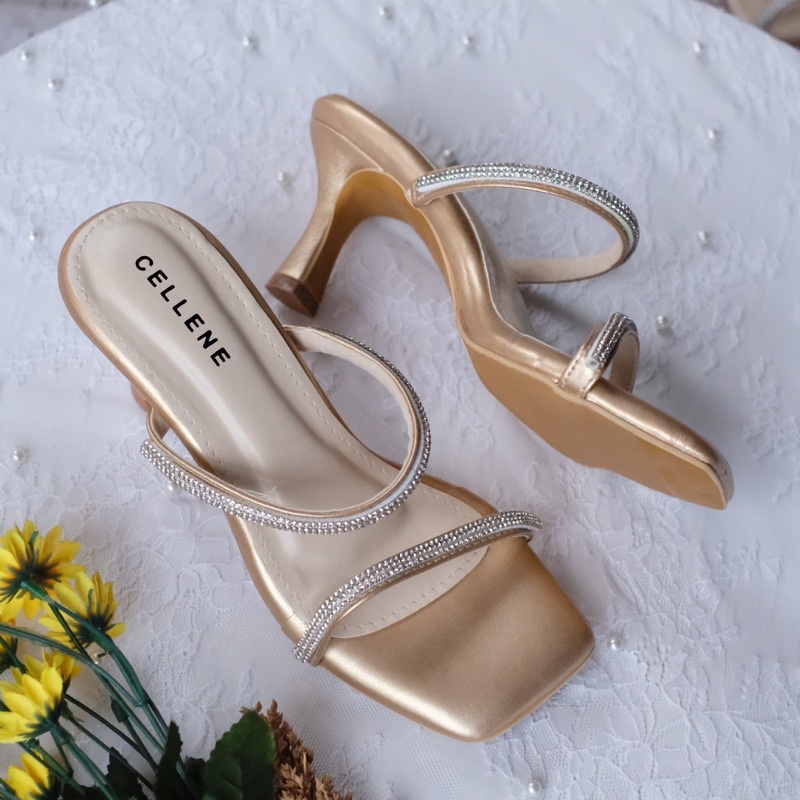 𝗖𝗘𝗟𝗟𝗘𝗡𝗘 Claretta Pump Heels 37-42 / wedding shoes sepatu pengantin wisuda kondangan