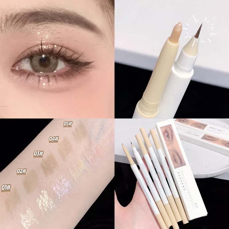 Sweet puppy korean aegyosal duo eye pen