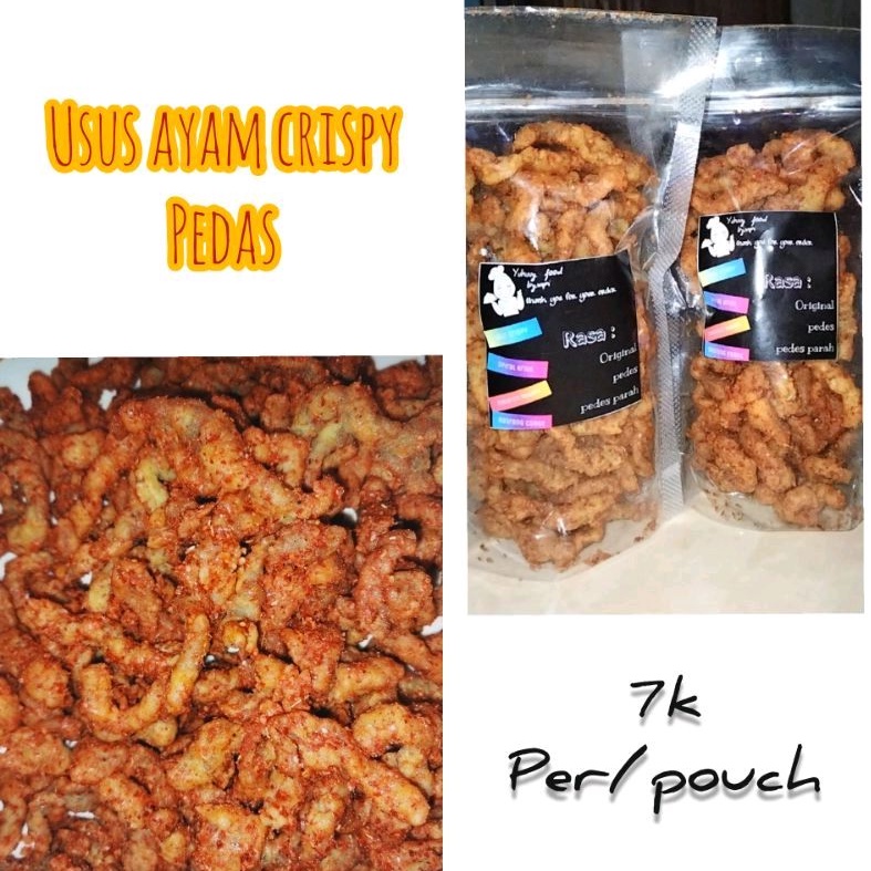 

Usus Crispy Pedas/100gr