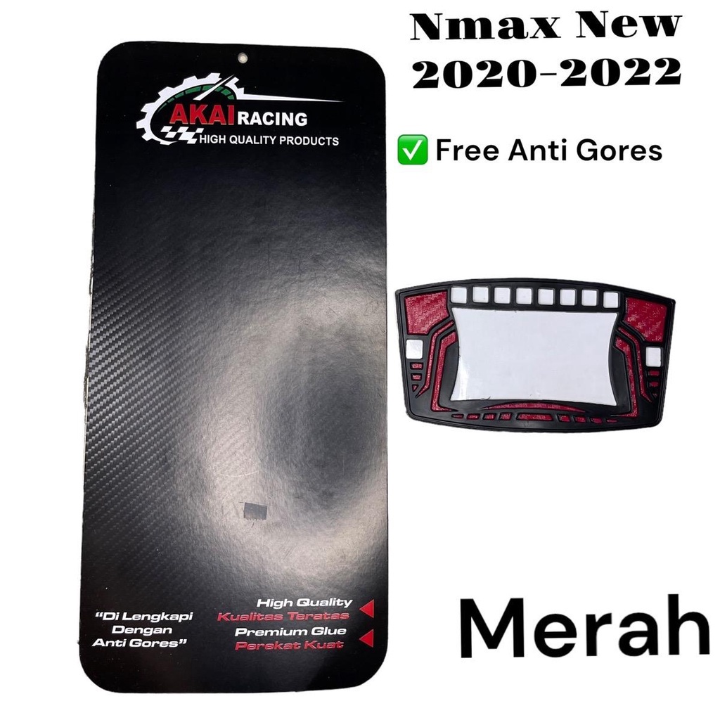 Stiker Km Spidometer Motor Nmax New 2020 - 2022 Bahan Karet Free Anti Gores Protector #Akai