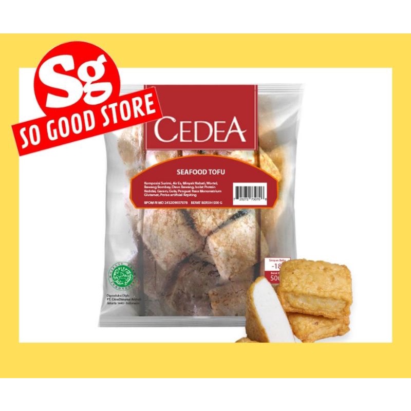 cedea seafood tofu 500 gr