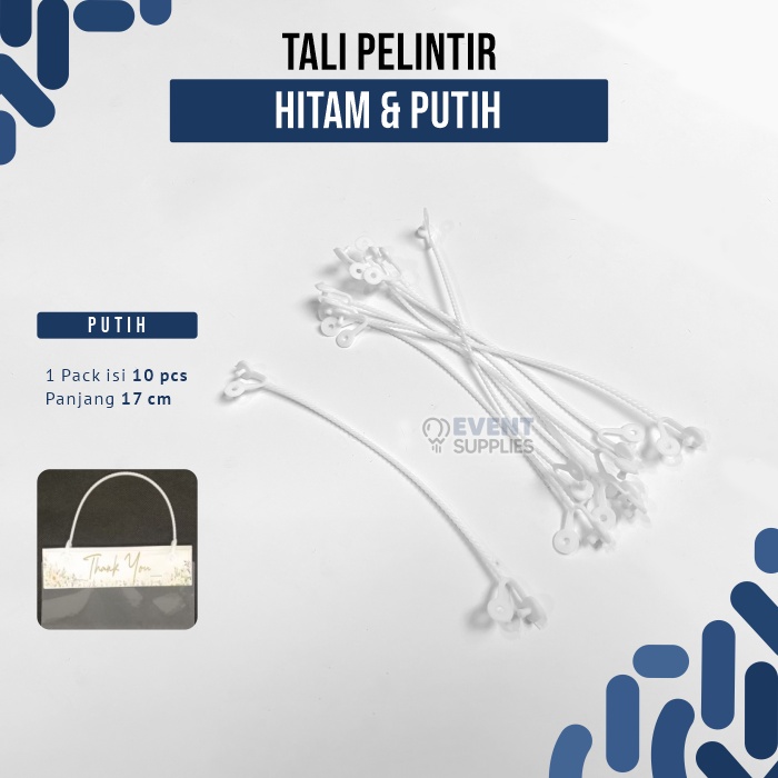 [10pcs]Tali Pelintir Pegangan Plastik Tas Jinjing