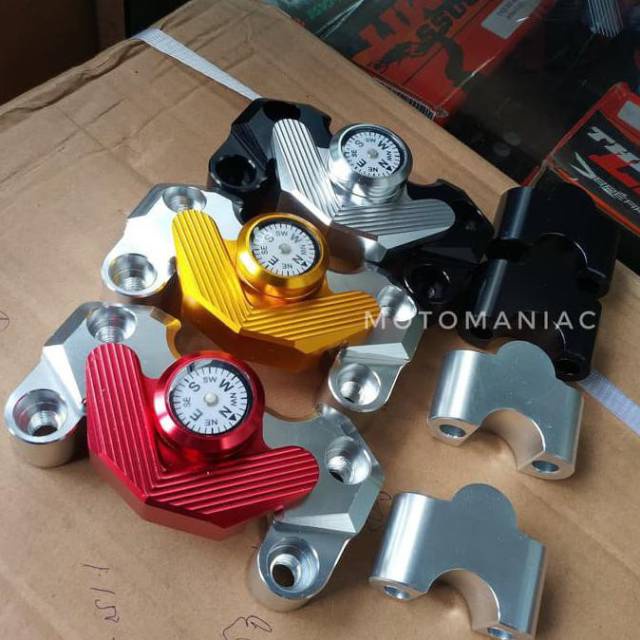 Tutup Raiser Stang Bar Clamp Vixion Byson Scorpio CB150R