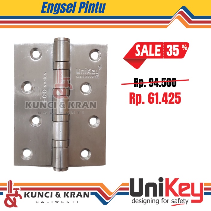 Jual Engsel Pintu Unikey X X Bb Ss Engsel Stainless Steel Engsel