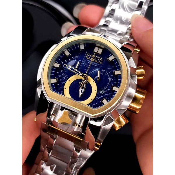 Jam Tangan Cowok Pria Jumbo Big Size Invicta Reserve Bold Zeus