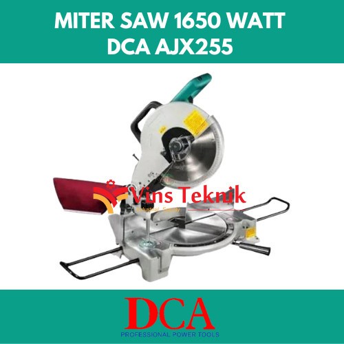 Miter Saw Mesin Gergaji Aluminium Mitre Saw Ajx255 Dca Ajx 255
