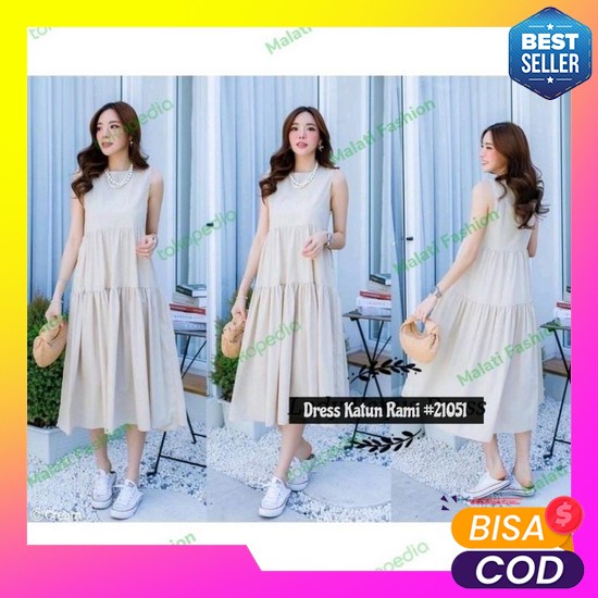 (Bisa Cod) Promo Dress Natal Terlaris / Dress Pesta / Dress Wanita Kekinian 2021 / Dress Korea / Dre