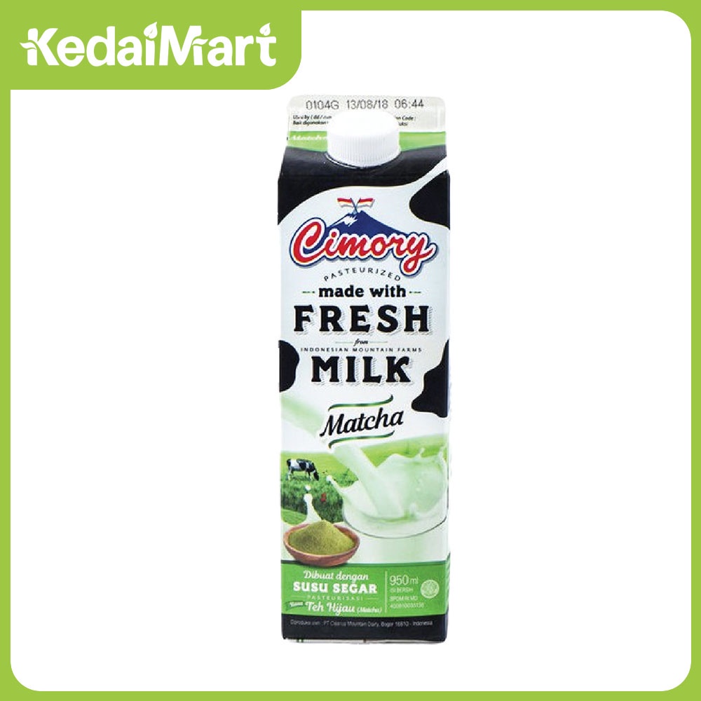 Promo Harga Cimory Fresh Milk Matcha 950 ml - Shopee