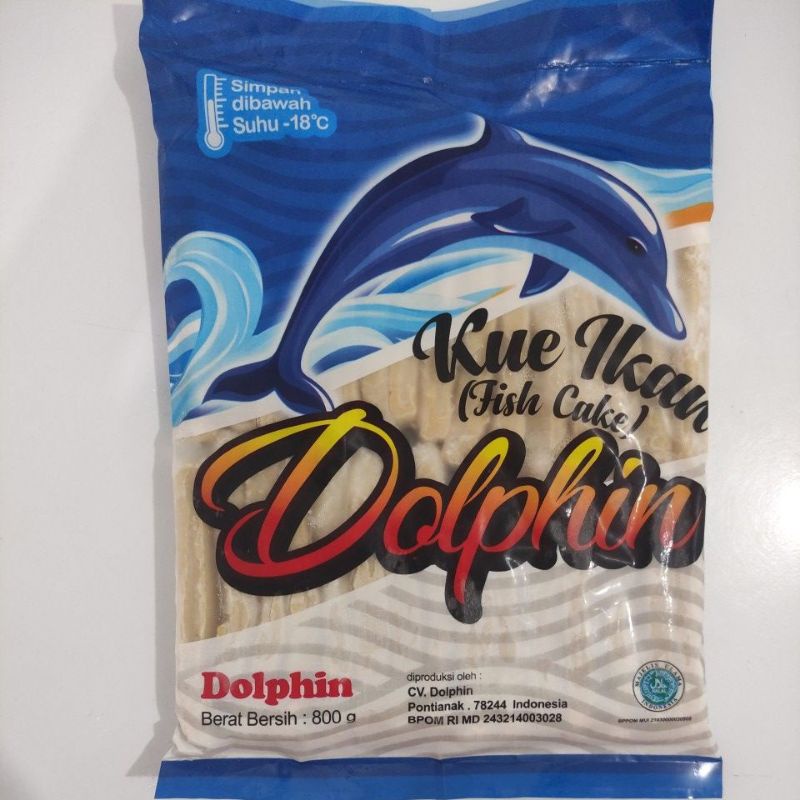 

DOLPHIN Kue Ikan Fish Cake 800gr