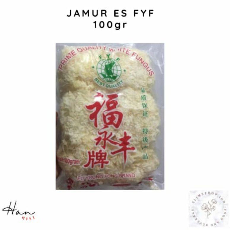 

FLASH SALE JAMUR ES / JAMUR PUTIH / JAMUR SALJU / WHITE FUNGUS 100GR ♕ 881