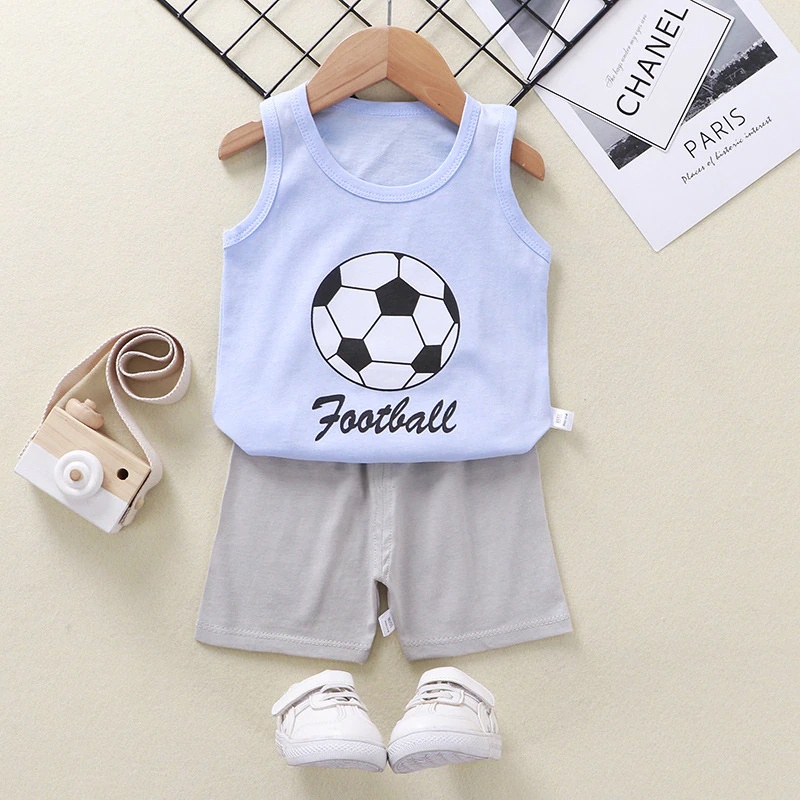 baju bayi baju anak termurah setelan anak import lengan pendek baju 1 set anak bayi