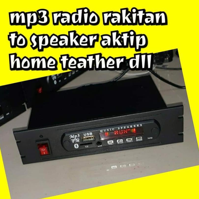 Terlaris Rakitan MP3 Player USB MMC FM Radio Bluetooth / MP3 Bluetooth Rakitan FM Radio Media Player