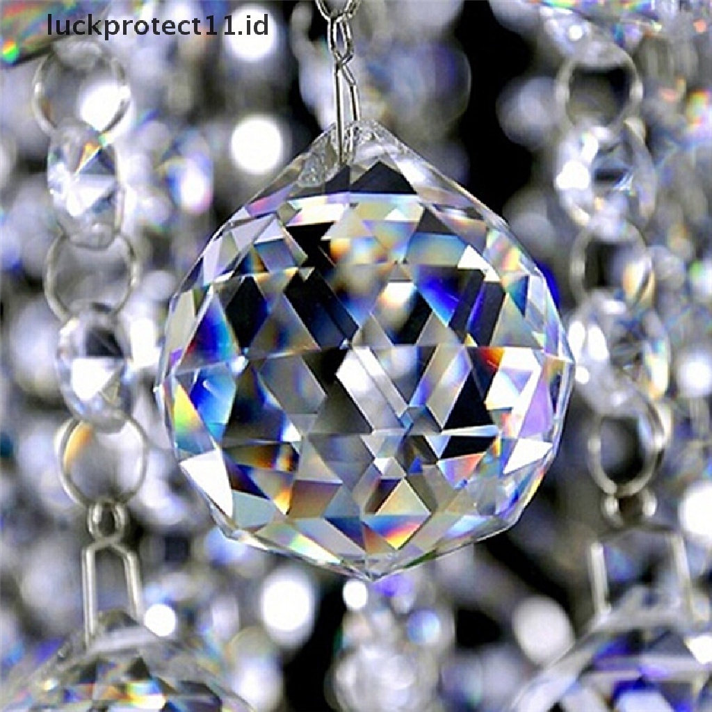 /Fashion Hot// Fashion// 20mm Kristal Bening Lighg Bola Prisma Gantung Liontin Tirai Pernikahan Dekorasi Prisma Bola Lighg Kristal Bening 20mm Gantung Liontin Wedding Tirai Dekor2017 &lt;Unk&gt; 20mm Cl
