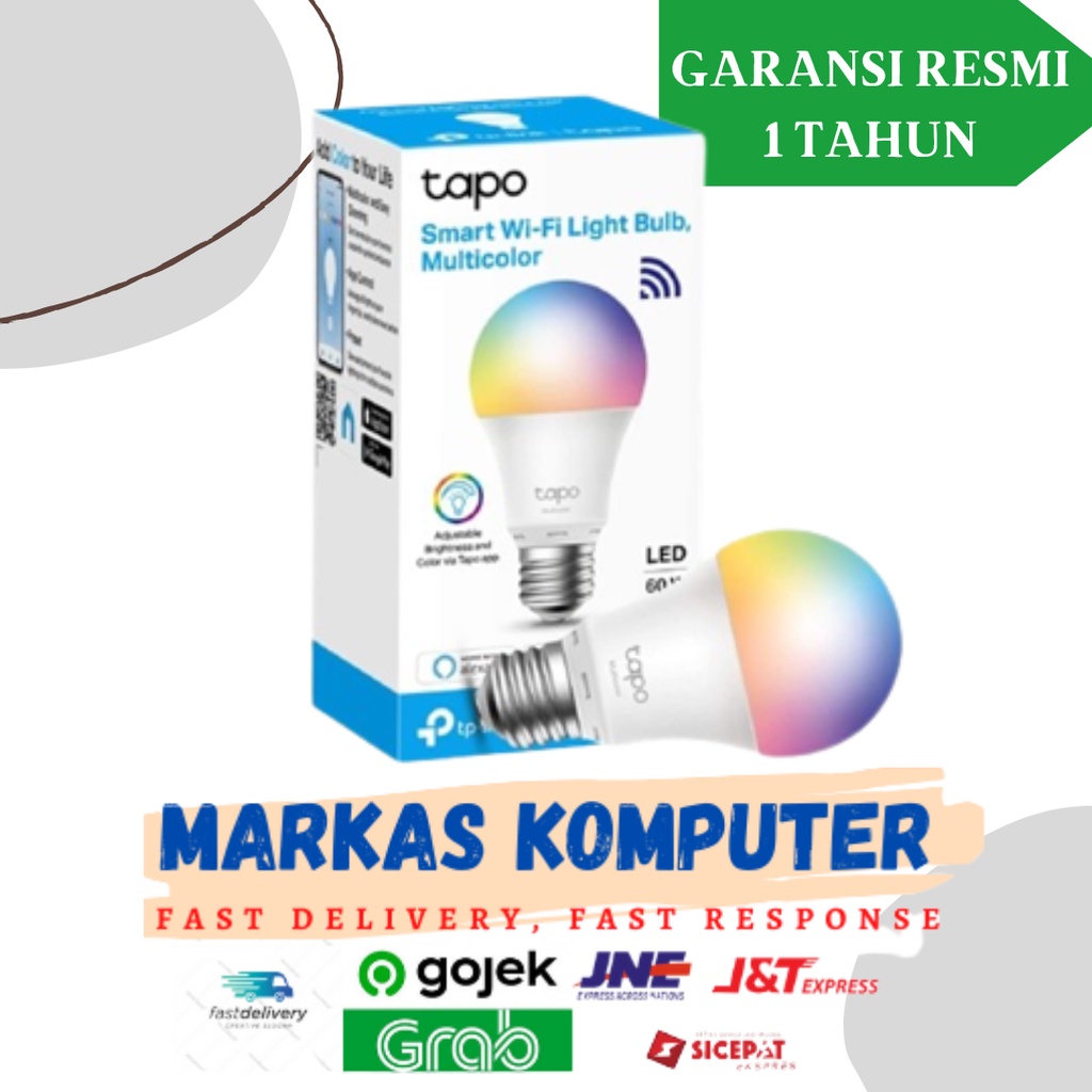 Tp-Link Tapo L530E New Smart Wi-Fi Light Bulb, Multicolor