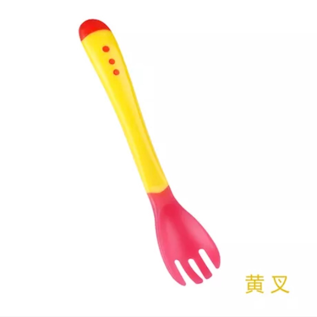 Nama Deptstore - Sendok Makan Bayi / Garpu Makan Bayi Sensor Panas / Spoon Fork Set