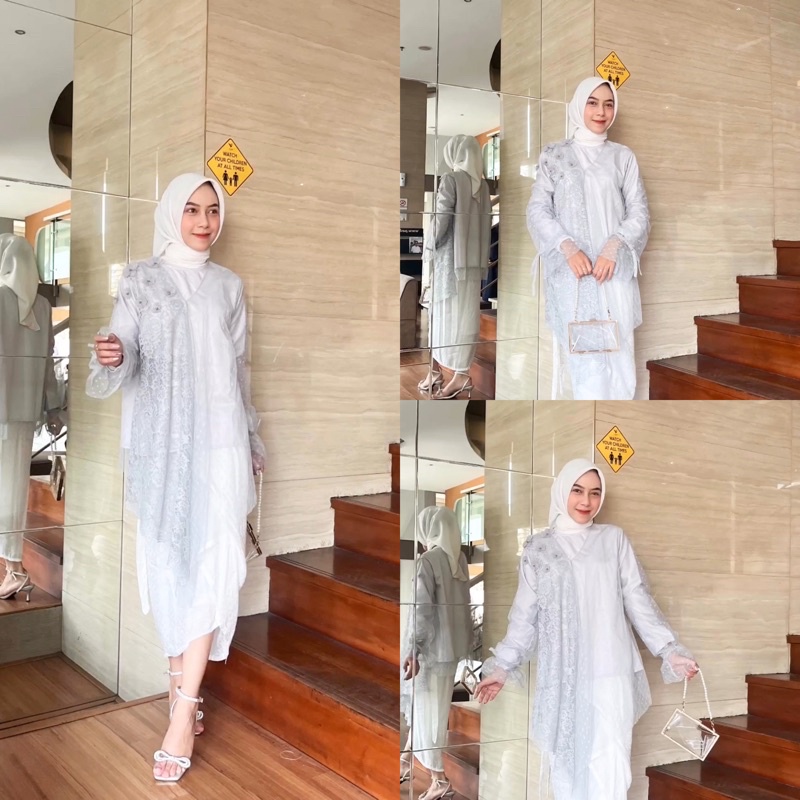 Malika Top | ATASAN ONLY | kebaya / kebaya wisuda / kebaya lamaran/kebaya nikahan/dress kondangan/