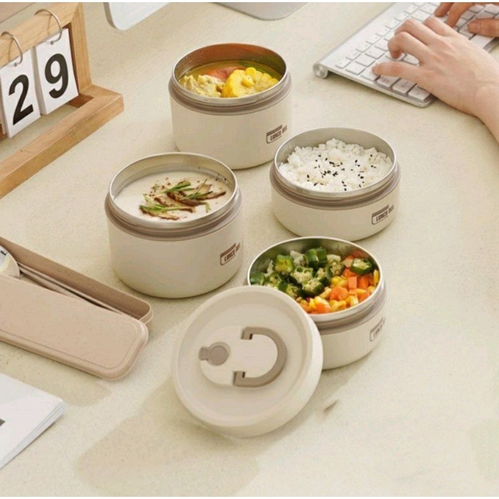 PORTABLE INSULATED LUNCH CONTAINER SET ORIGINAL