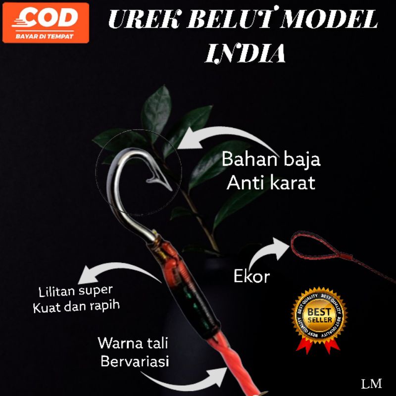 urek belut sawah siap pakai pancing belut sawah urek baja anti karak urek belut terlaris urek belut 