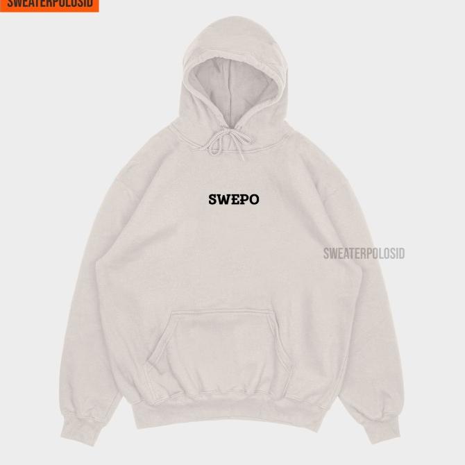 SWEPO Hoodie Jumper SWEPO series 2 (3D BORDIR) Size M - XXL - BEIGE,M